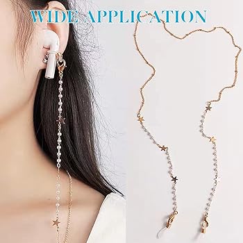 BIAHOTUR Eyeglass Chain Ends, Eyeglass Chain Connector, 200